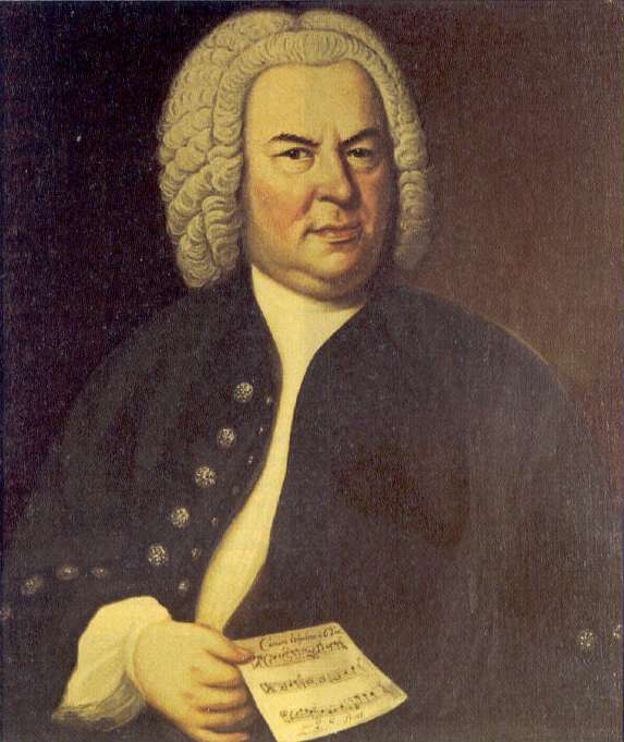 Johann Sebastian Bach by Elias Gottlob Haussmann